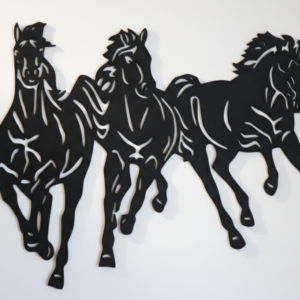 Figura decorativa Tres Caballos